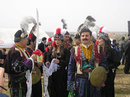 Suriye'den Gelen Hoaba Folklo Grubu