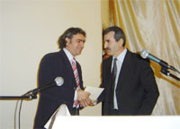 Hakan Aytekin �d�l�n� Federasyon �kinci Ba�kan�ndan Al�rken