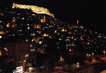 Tarihi Kentin Gece Görünüşü