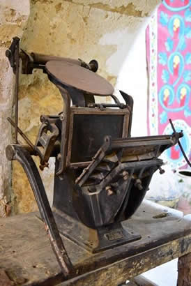 Matbaan�n Son Hali- Mihail Aky&uuml;z Ar�ivi