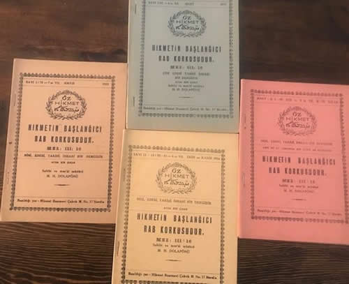 Matbaa'da bas�lan kitap ve dergiler Mihail Aky&uuml;z Ar�ivi