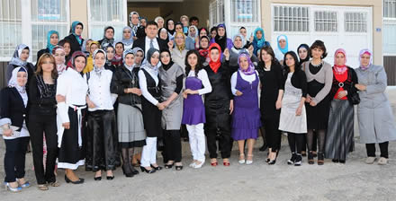 Eğitime Katılan Kursiyerler Toplu halde